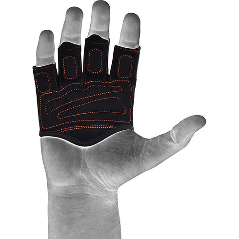 RDX 4O Orange Weight Lifting Grip
